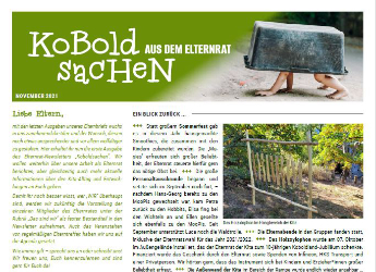 Elternbrief »Koboldsachen« jetzt vier Mal im Jahr